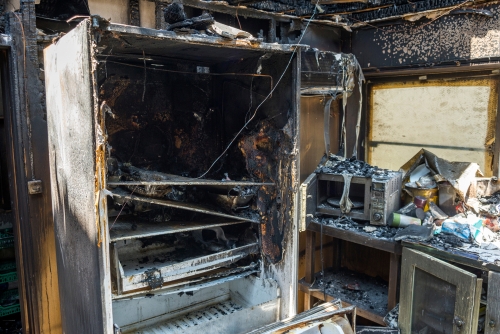 Cleaning After A Grease Fire SERVPRO   Burned Kitchen   Small   Shutterstock 1597571584 