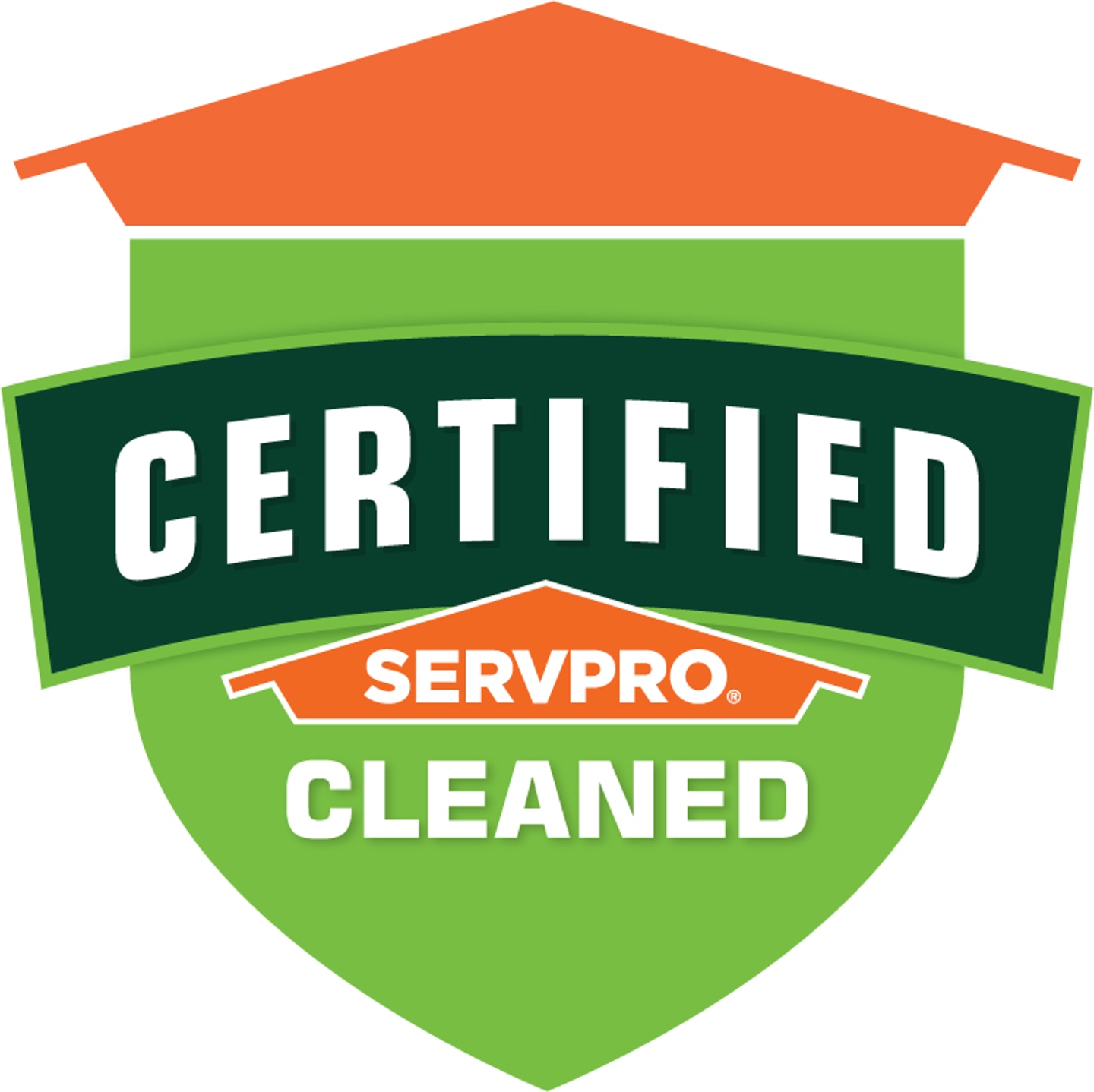 Certified cleaned logo