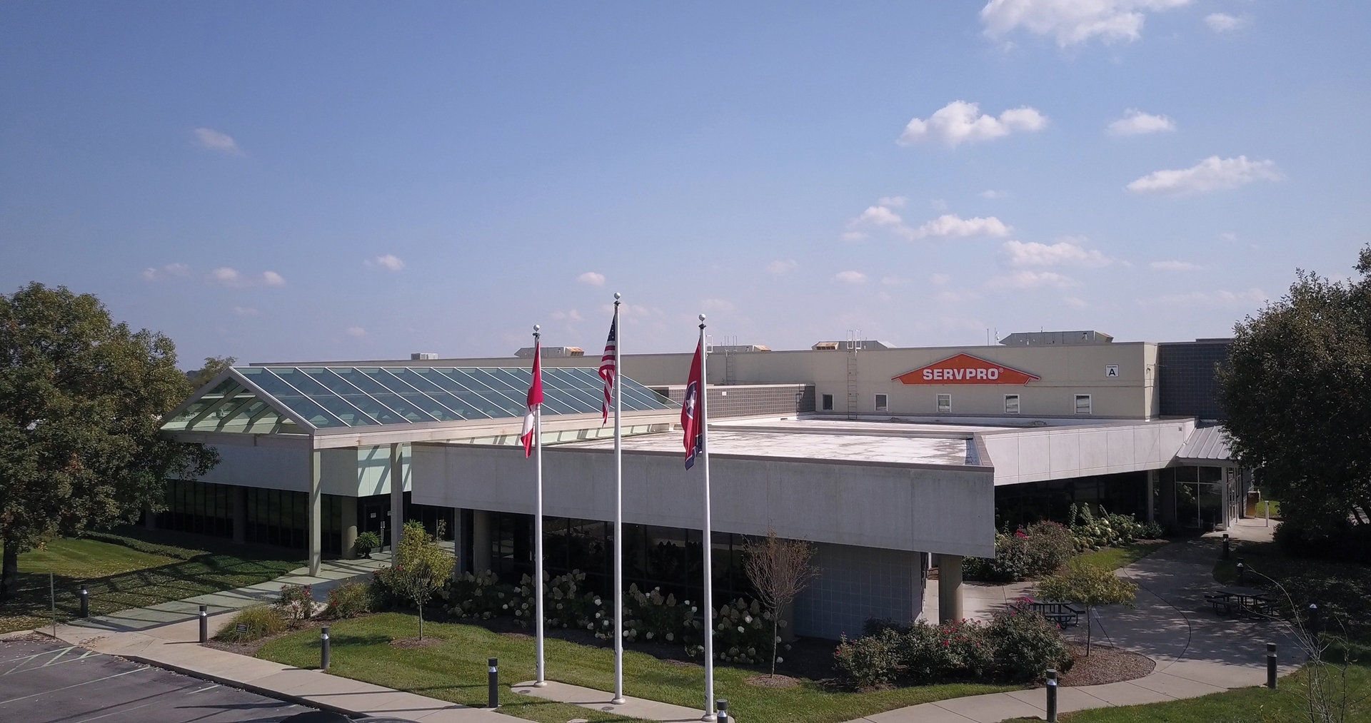 External shot of SERVPRO corporate headquarters