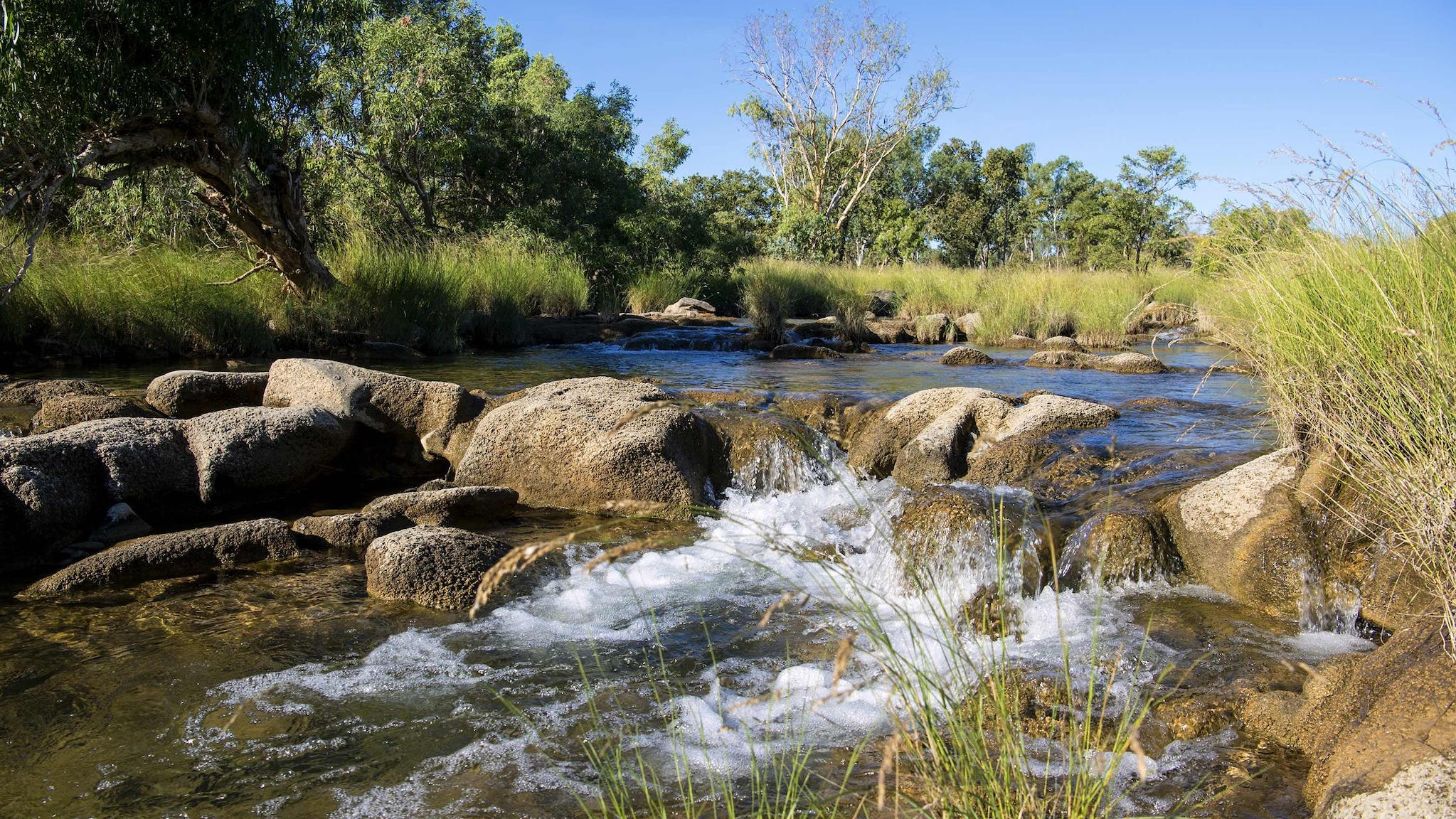 River flowing in Judbarra Gregory National Park