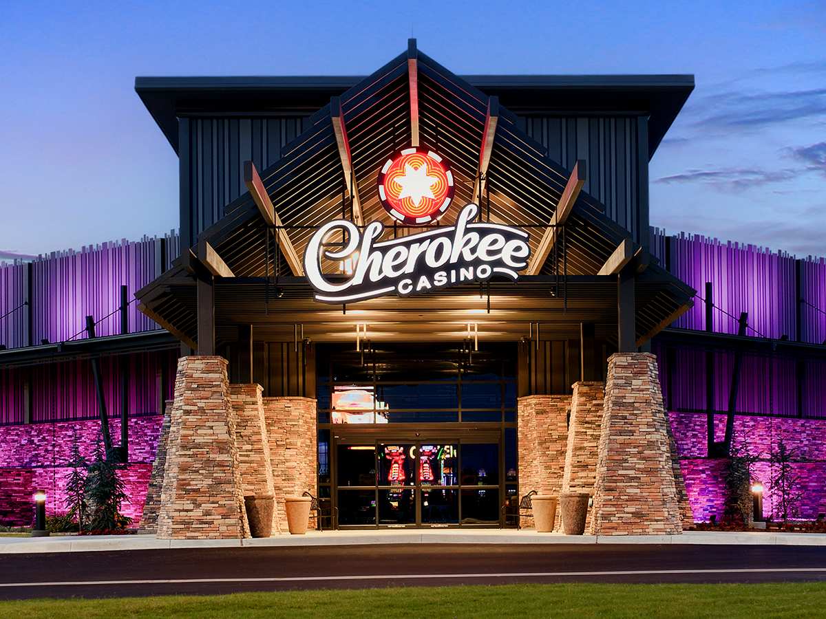 Cherokee Casino Fort Gibson Property Building Exterior