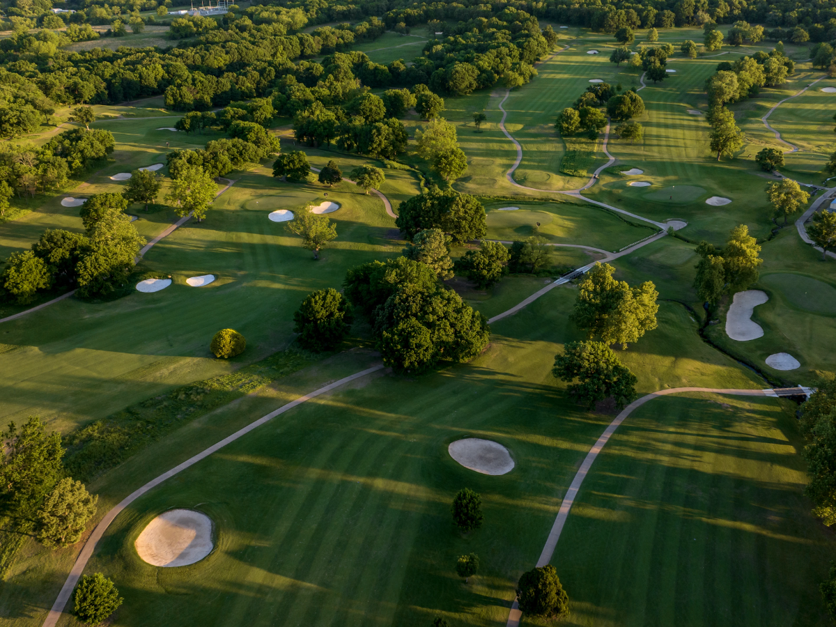 Cherokee Hills Golf Course Aerial View