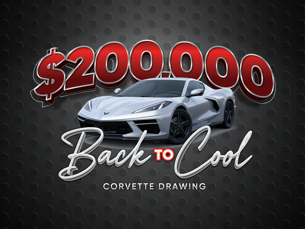 Image of a new Corvette