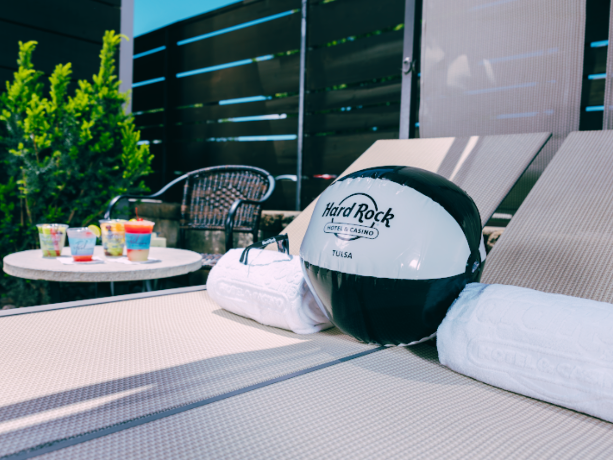 The Cabanas at The Pool at Hard Rock Tulsa
