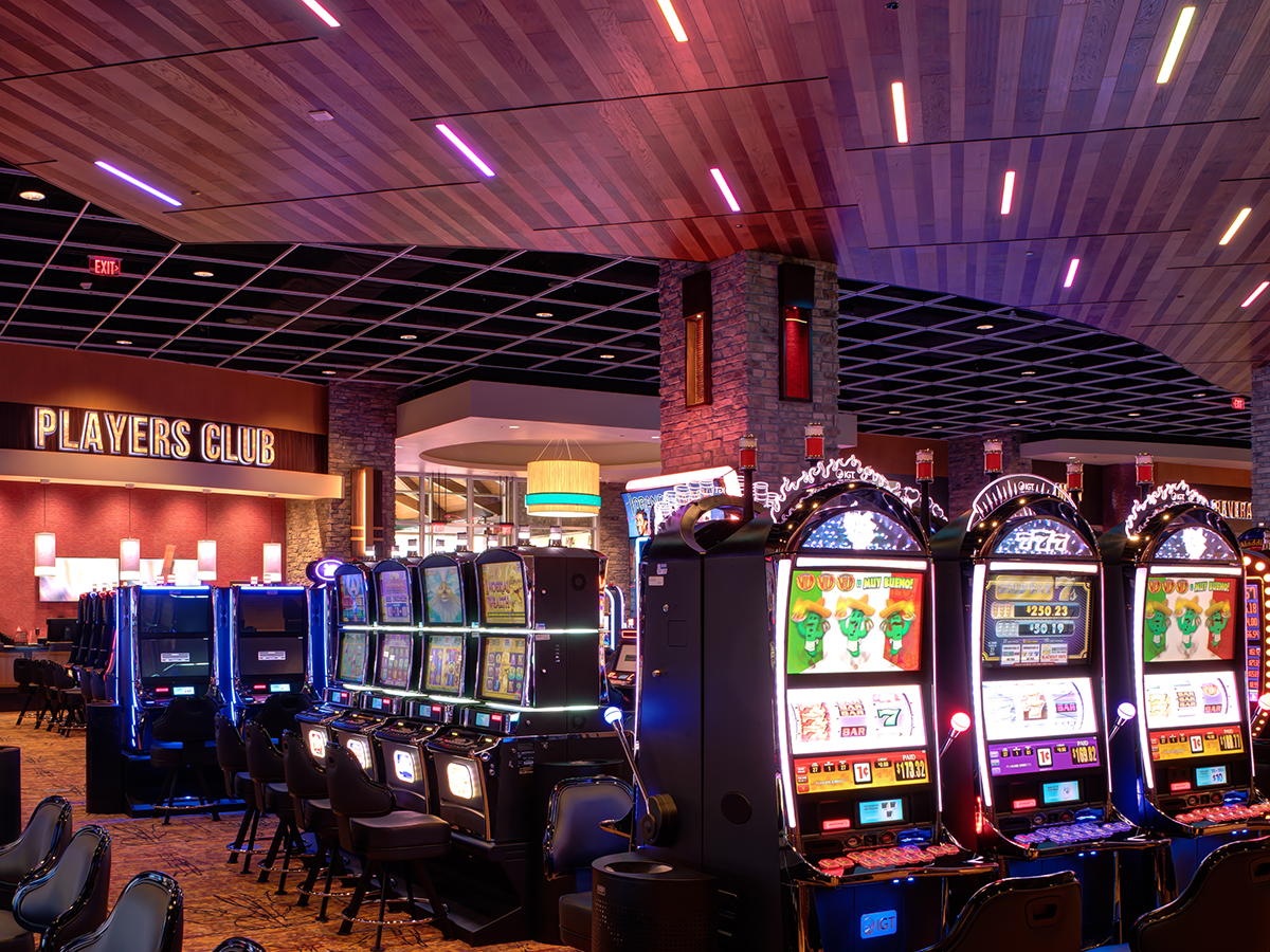 Cherokee Casino Grove Gaming Floor