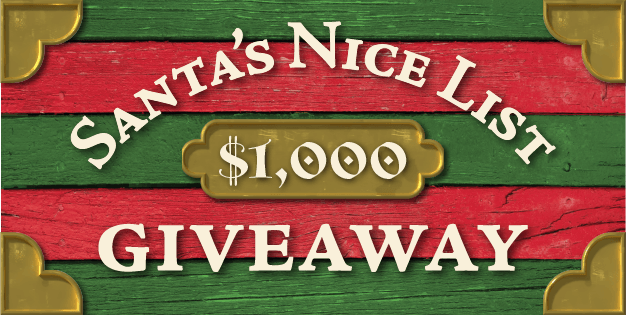 Santa's $1000 Nice List Giveaway