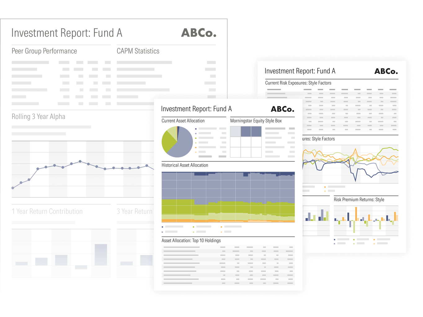 Streamline custom reporting and factsheet production.webp