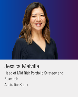 Jessica Melville, Head of Mid Risk Portfolio Strategy & Research, Australian Super