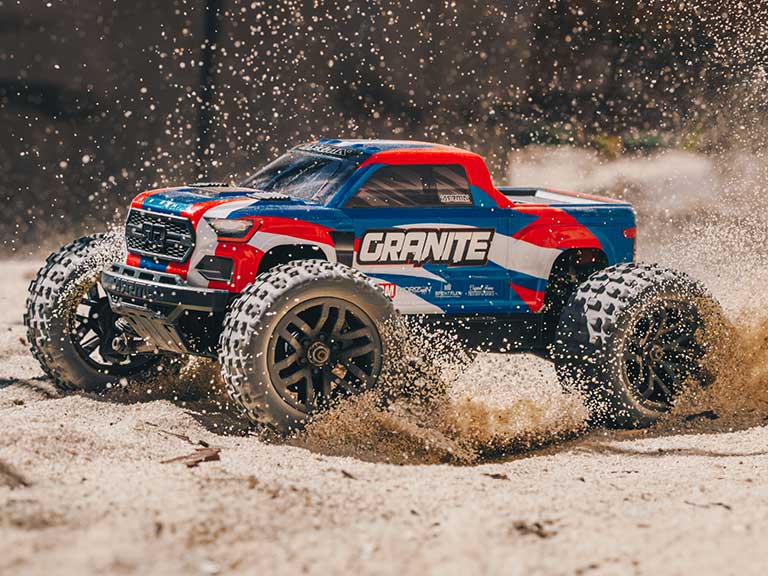 ARRMA GRANITE GROM RC Monster Truck Action Shot