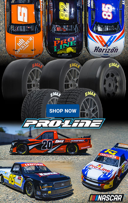 Pro-Line NASCAR Officially Licensed RC Retro Bodies, Truck Bodies and Tires