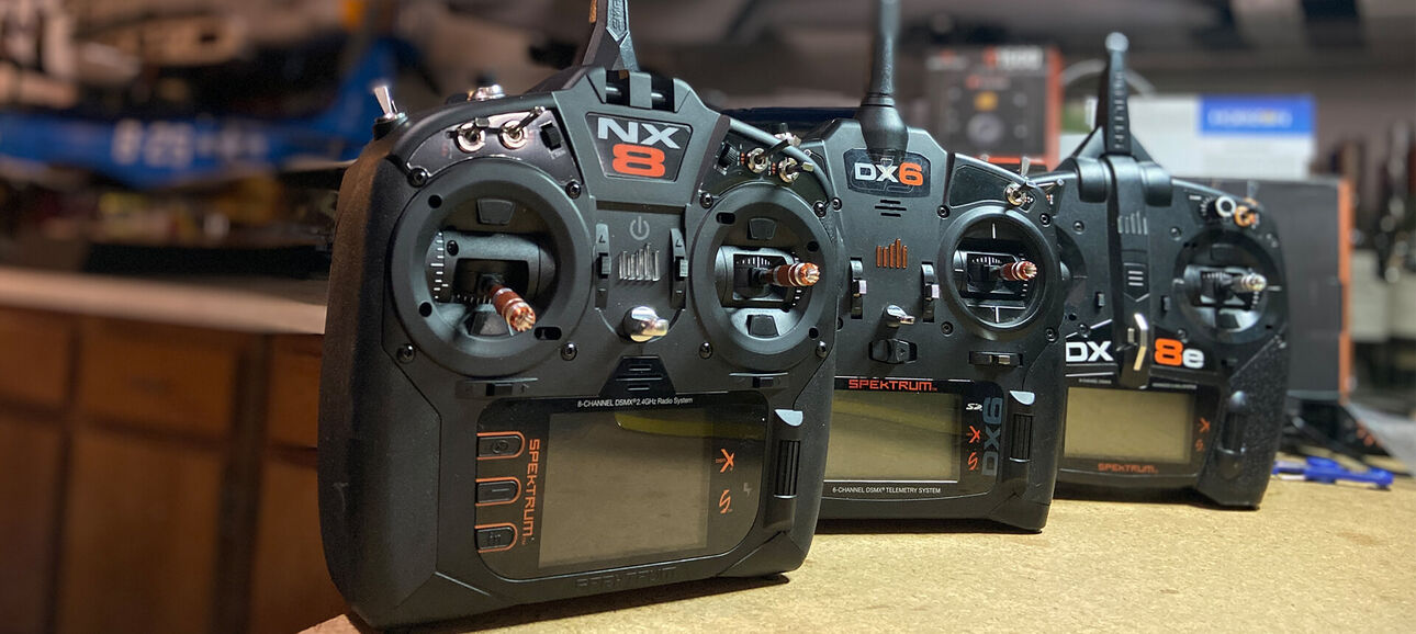 manage setups between Spektrum transmitters