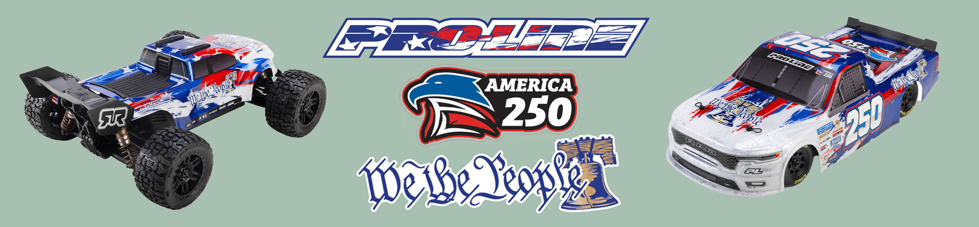 Pro-Line America 250 RC Body Graphic with Logo