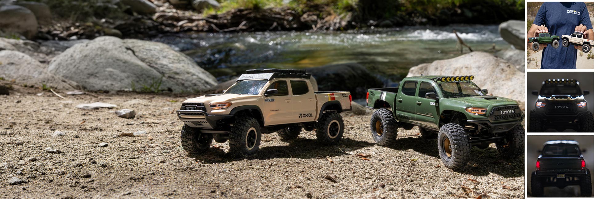 Axial 1/30 SCX30 Toyota Tacoma Rock Crawler Axial 1/30 SCX30 Toyota Tacoma Rock Crawler