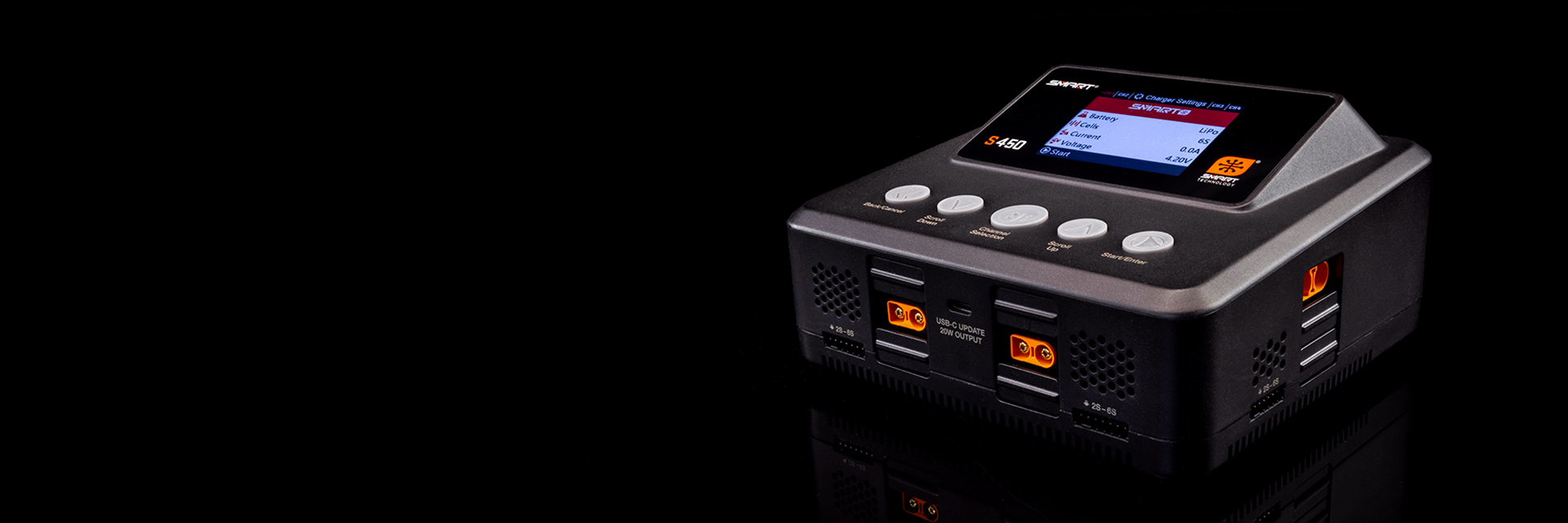 Spektrum S450 G2 AC/DC Smart Charger 4x50W