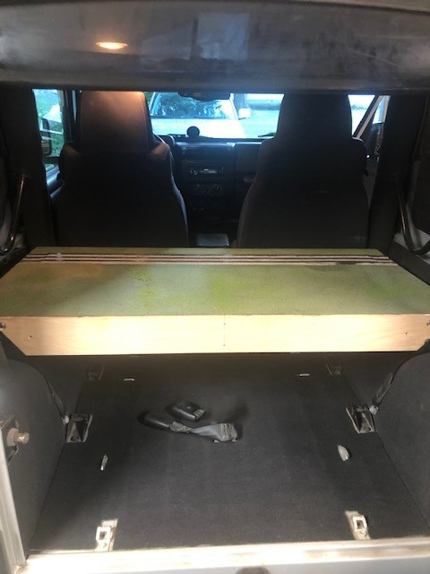 NTRAK module loaded in a Jeep Wrangler NTRAK module loaded in a Jeep Wrangler