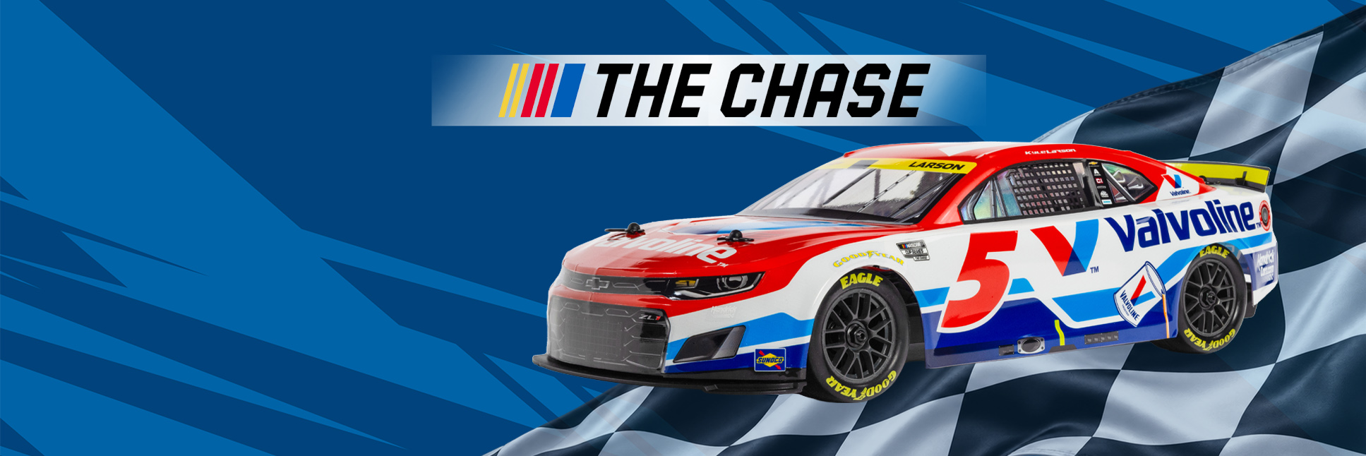 Pro-Line Graphic for The Chase Pro-Line Racing NASCAR Race Winning Livery Wrap: Kyle Larson No. 5 Valvoline