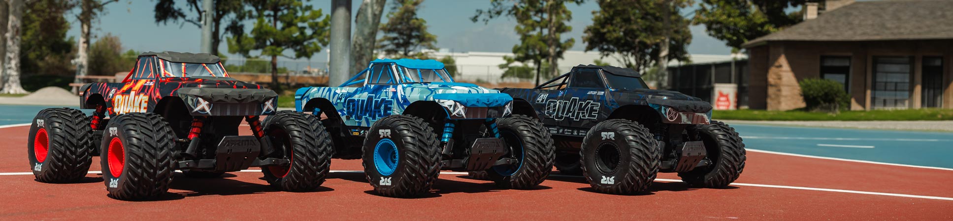 1/8 QUAKE 4S Family Shot 1/8 QUAKE 4S Family Shot