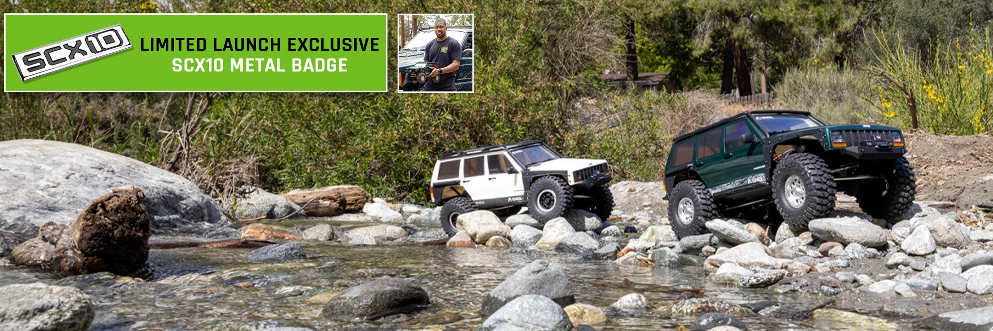 Axial 1/10 SCX10 III Jeep Cherokee XJ Rock Crawler Axial 1/10 SCX10 III Jeep Cherokee XJ Rock Crawler