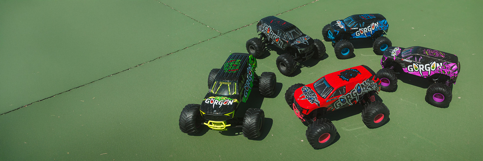 ARRMA 1/10 GORGON 2WD Ready-to-Run Brushed RC Monster Truck