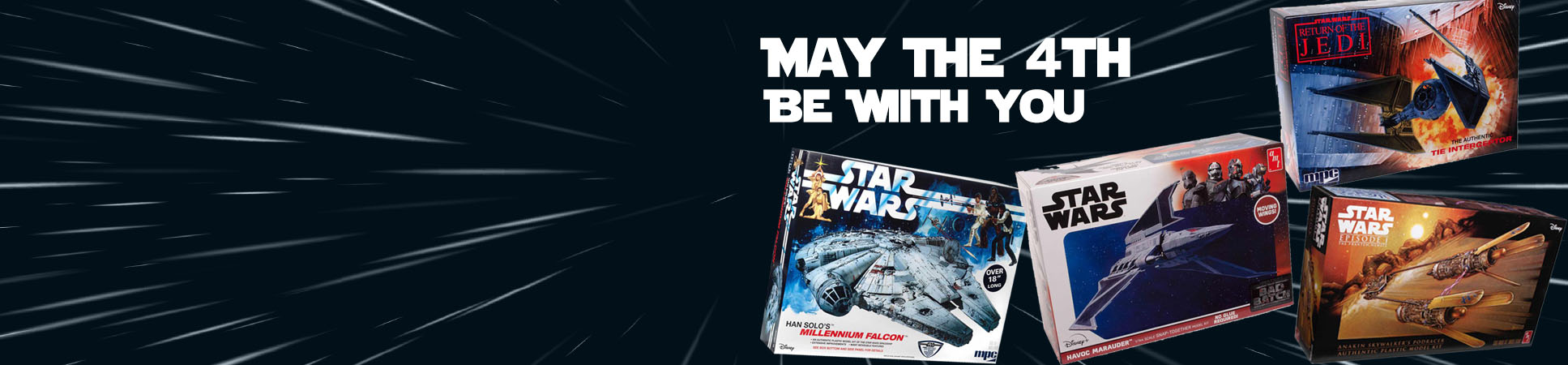 May The 4th Plastic Models