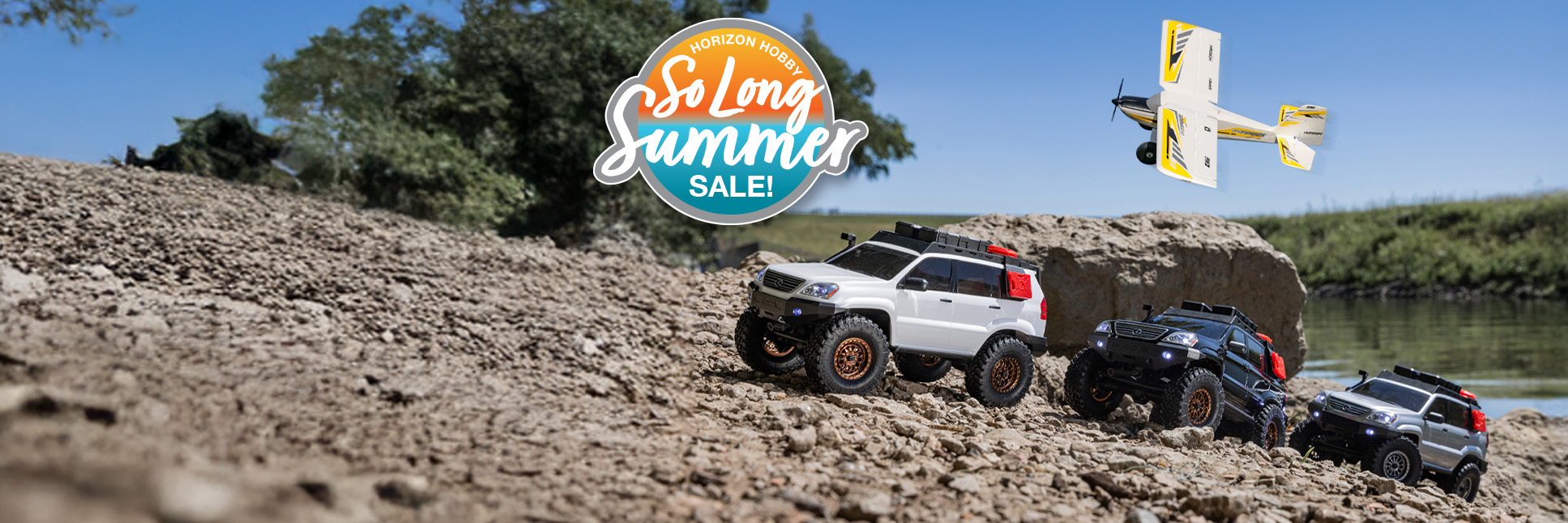 Horizon Hobby So Long Summer Sale Graphic with Logo