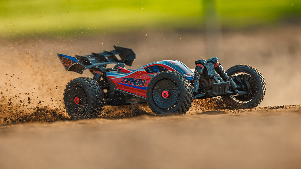 ARRMA 1/8 TYPHON MEGA 665 4X4 Ready-to-Run Brushed RC Buggy
