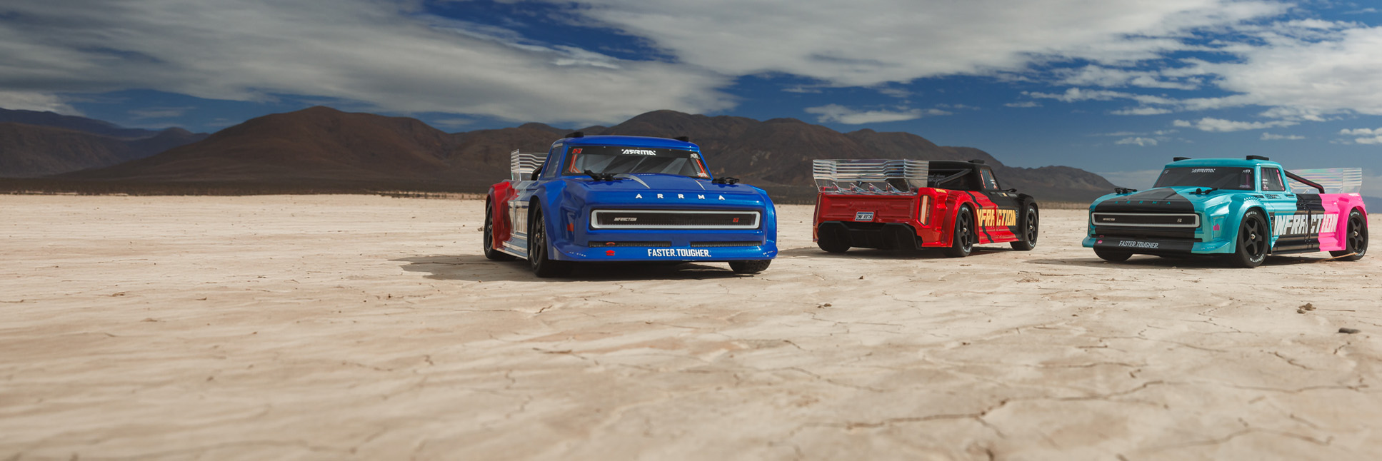 ARRMA 1/8 INFRACTION 223S DSC 4X4 Ready-to-Run Brushless All-Road Street Bash RC Truck