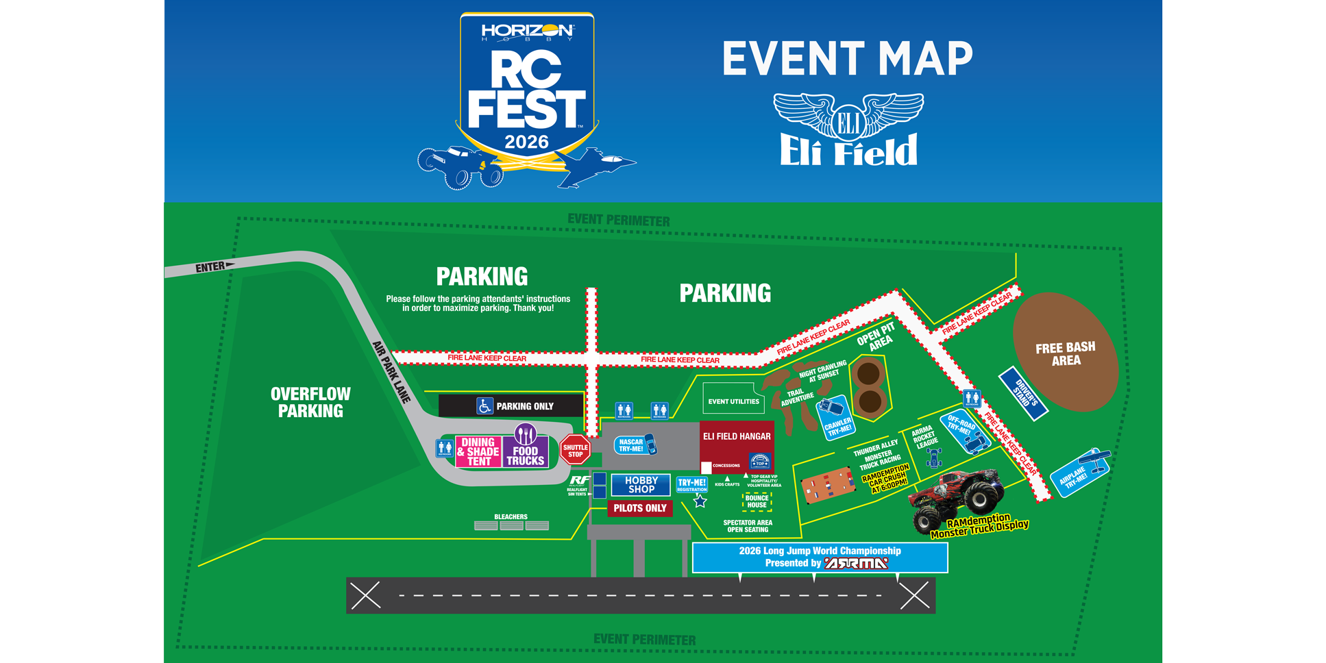 RC Fest 2026 Event Map