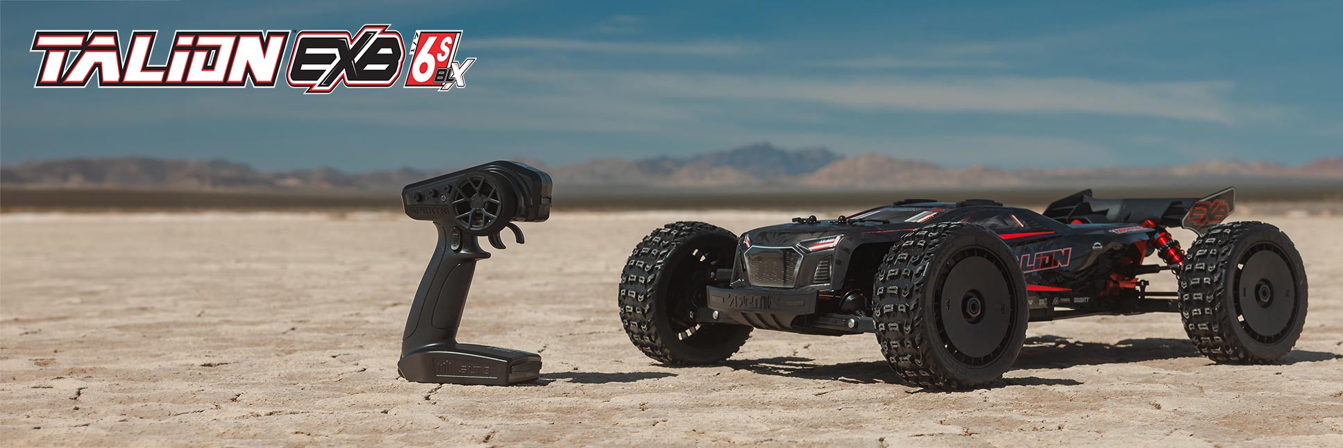 Lifestyle family image of the ARRMA TALION 6S EXB