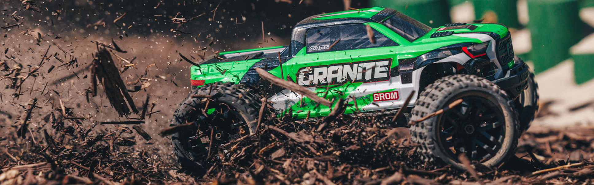 ARRMA GRANITE GROM RC Monster Truck Action Shot