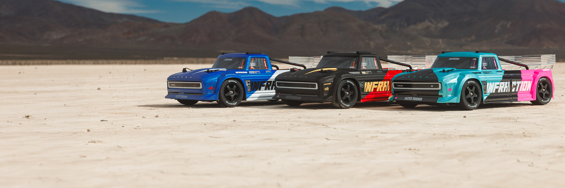 ARRMA 1/8 INFRACTION 223S DSC 4X4 Ready-to-Run Brushless All-Road Street Bash RC Truck