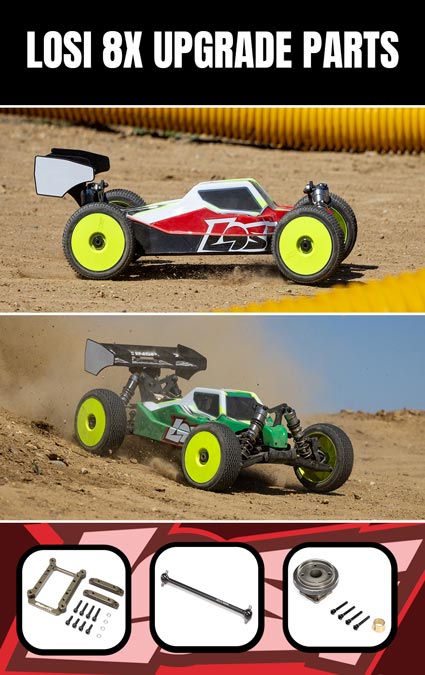 Losi 8IGHT Parts Upgrades