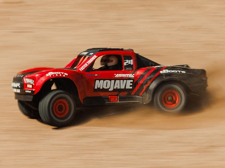 ARRMA MOJAVE GROM RC Desert Truck Action Shot