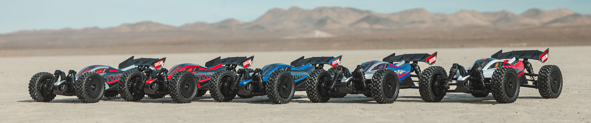ARRMA TYPHON 4X4 Small-Scale Ready-to-Run RC Buggy Family Glamour Shot