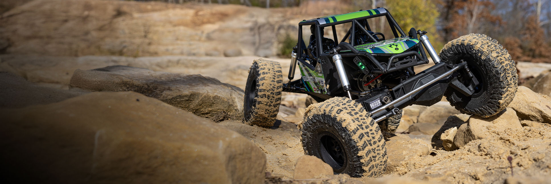 Axial 1/8 AXP8 Gilamon 2.2 4X4 Ready-to-Run Brushed Trail Buggy RC Crawler