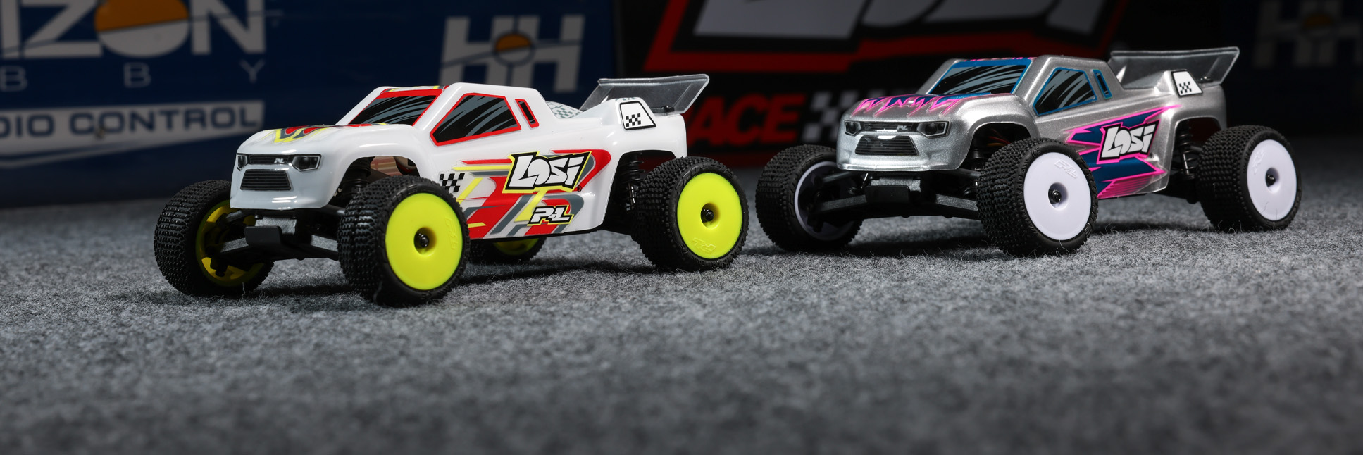 Pre-Order the Losi 1/28 Micro-T 2S 2WD RTR RC Stadium Truck now!