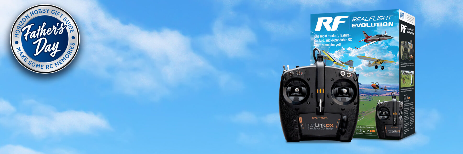  RealFlight Evolution RC Flight Simulator with Spektrum InterLink DX Controller