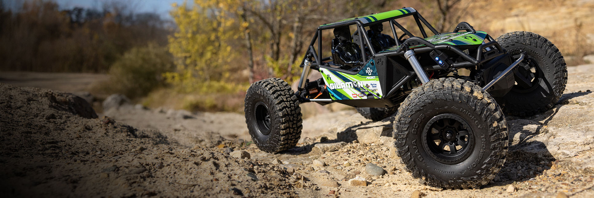 Axial 1/8 AXP8 Gilamon 2.2 4X4 Ready-to-Run Brushed Trail Buggy RC Crawler