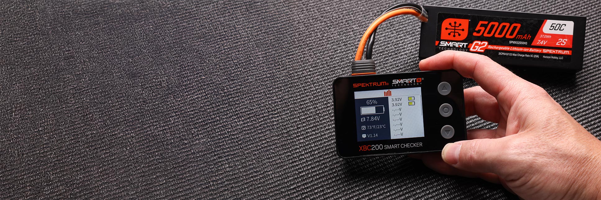 Spektrum Smart LiPo Battery Checker & Servo Tester Spektrum Smart LiPo Battery Checker & Servo Tester