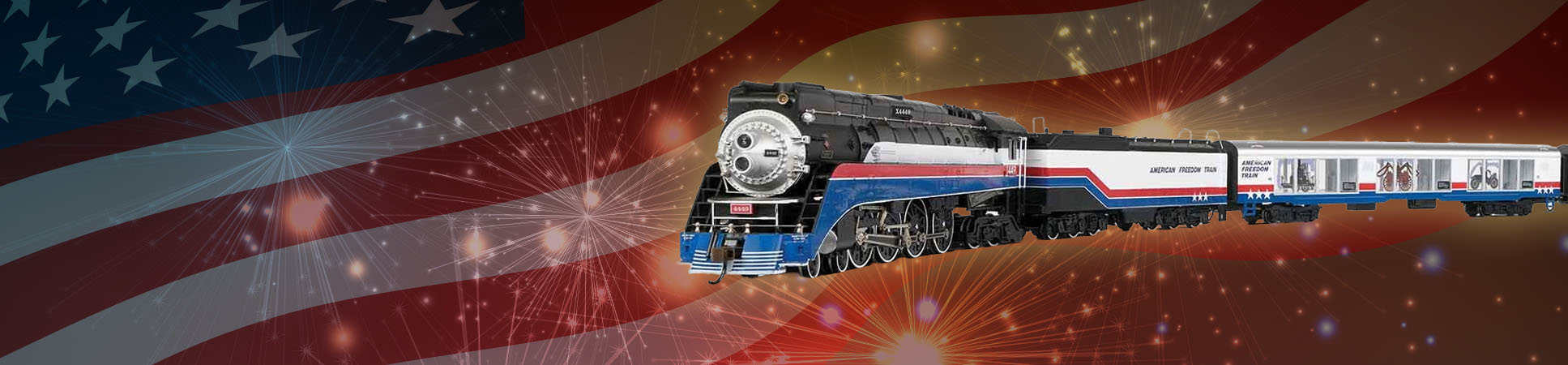 Bachmann HO 250th Anniversary American Freedom Train GS4 4-8-4 (Limited Edition)
