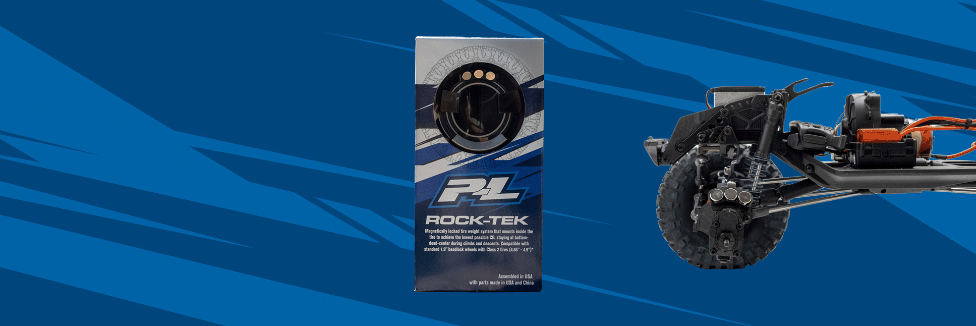 Pro-Line Rock-Tek Tire Weight System for 1.9" RC Rock Crawler Wheels