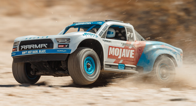 ARRMA Mojave in the dirt