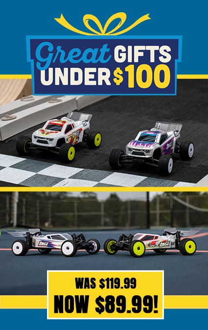 Shop Now Losi Micro T and Micro B Great Gifts for Under $100 - Losi Micro T and Micro B