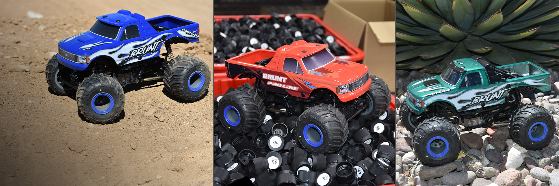Pro-Line 1/18 Pre-Cut Brunt Bodies for the Losi Mini LMT RC Monster Truck