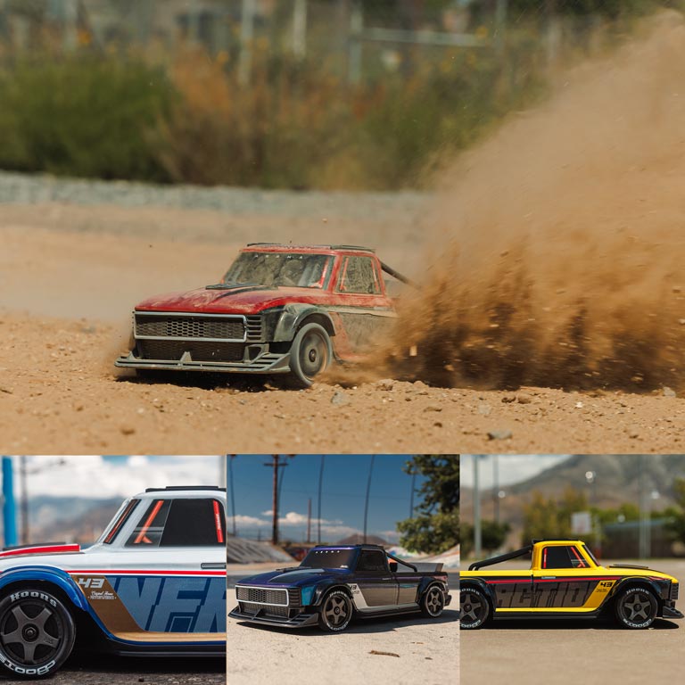 Image of the ARRMA 1/12 INFRACTION GROM 3S 4X4 RTR Brushless All-Road Street Bash