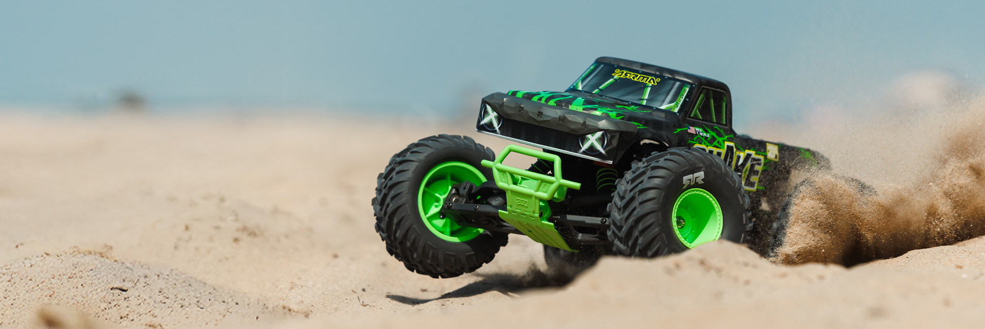 ARRMA 1/10 QUAKE 2WD 223S DSC BLX Brushless Ready-to-Run RC Monster Truck
