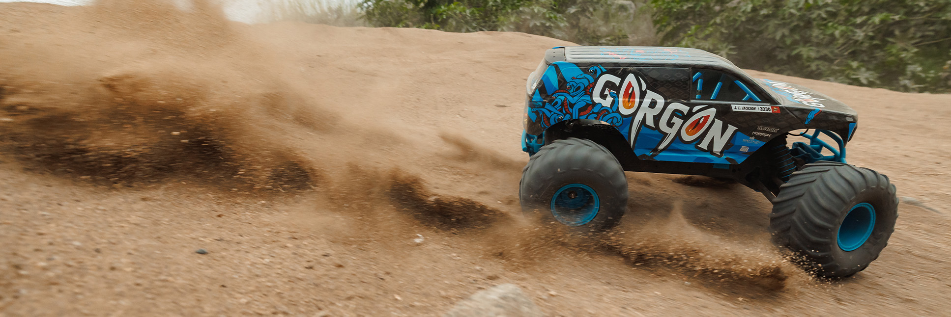 ARRMA 1/10 GORGON 2WD Ready-to-Run Brushed RC Monster Truck