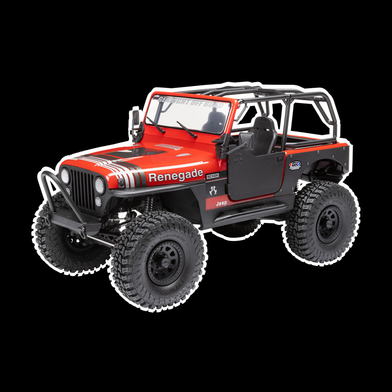 Axial 1/10 SCX10 III Jeep CJ-7 4X4 Ready-to-Run Brushed RC Rock Crawler