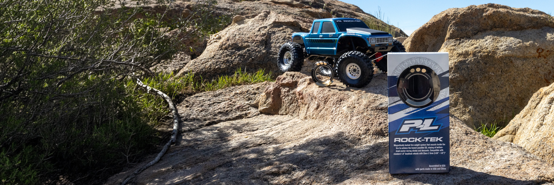 Pro-Line Rock-Tek Tire Weight System for 1.9" RC Rock Crawler Wheels