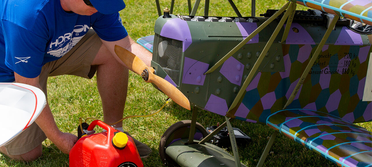 Field Equipment for Glow Engine Powered Model Airplanes
